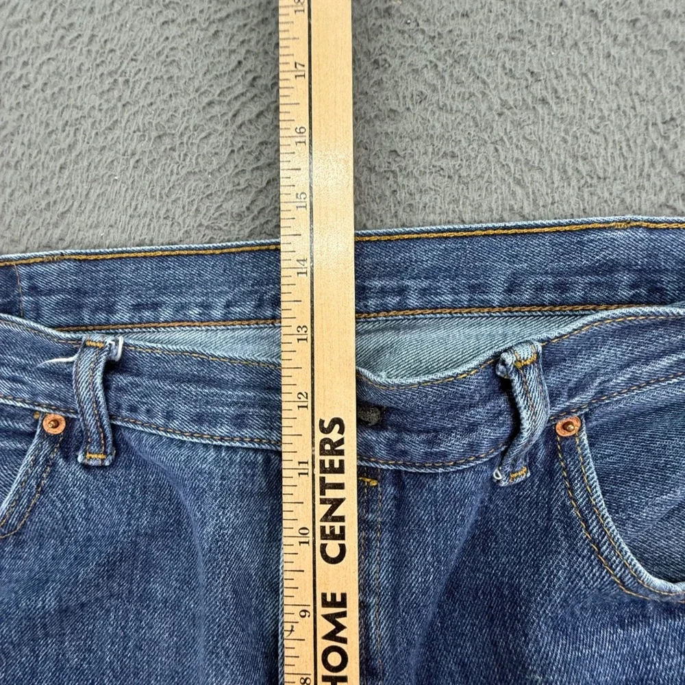 Levi's 501 Original Fit Jeans Mens‎ 40x32 Blue Medium Wash Button Fly Straight